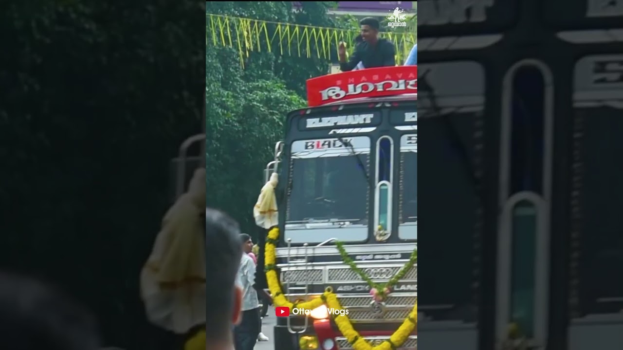 വടക്കുംനാഥൻ ആനയൂട്ടിന് ഭഗവാന്റെ  രംഗപ്രവേശനം I Bhagavan Aana Lorry #bhagavanlorry #lorry