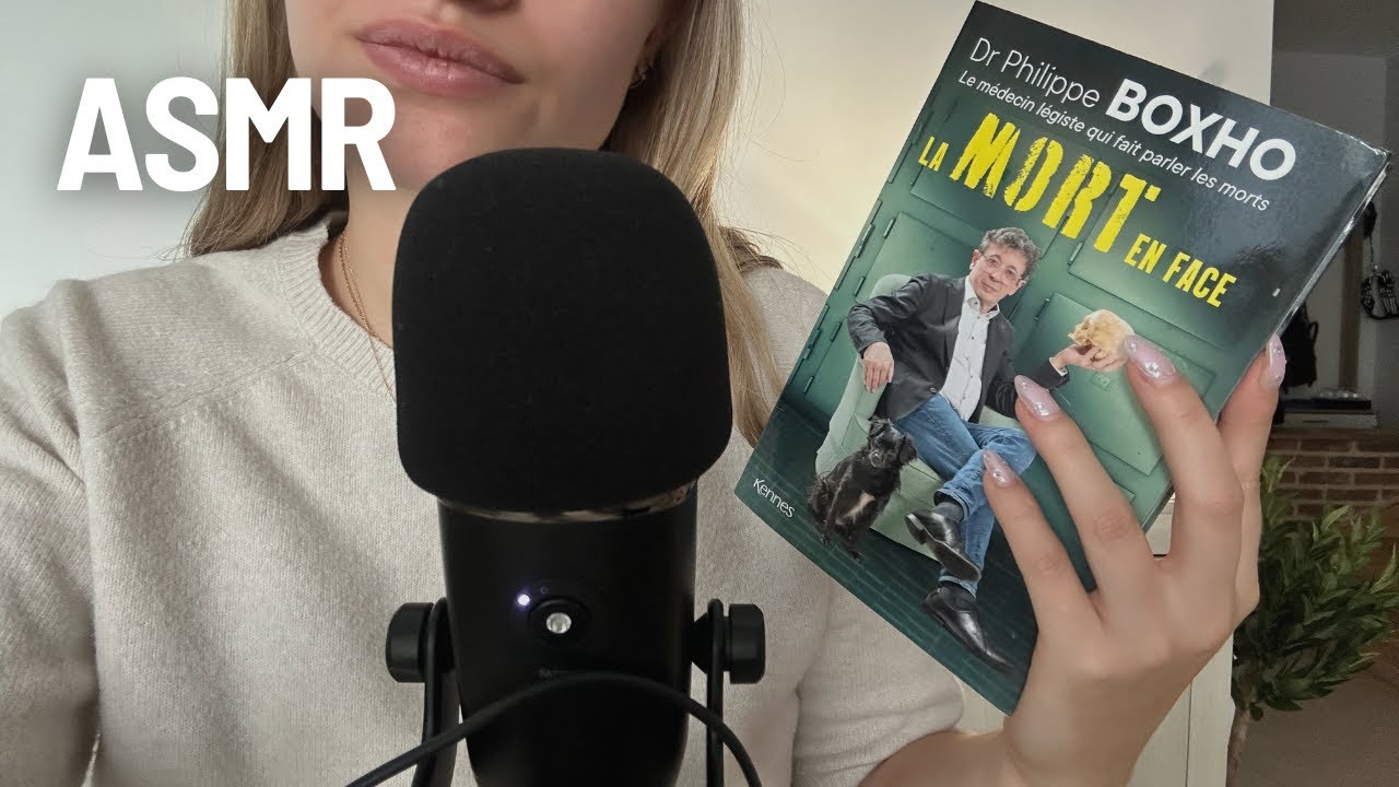 ASMR l Lecture chuchotée Philippe Boxho 🖤