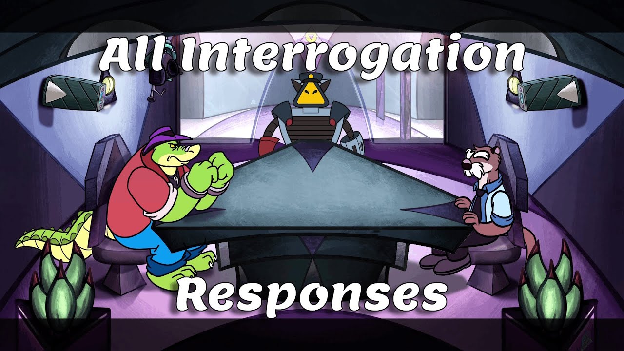 All Interrogation Responses | BROK the InvestiGator