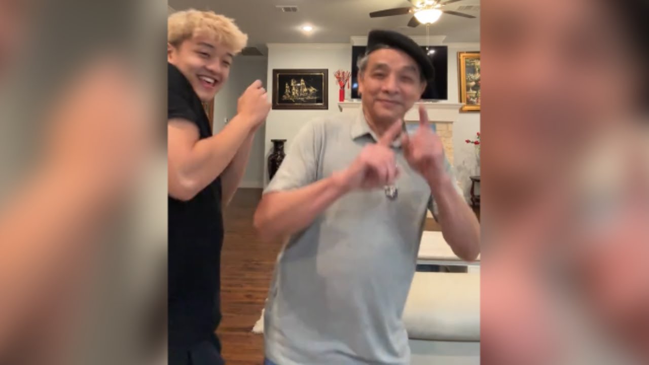 Jason Does A Tiktok Dance With His Dad