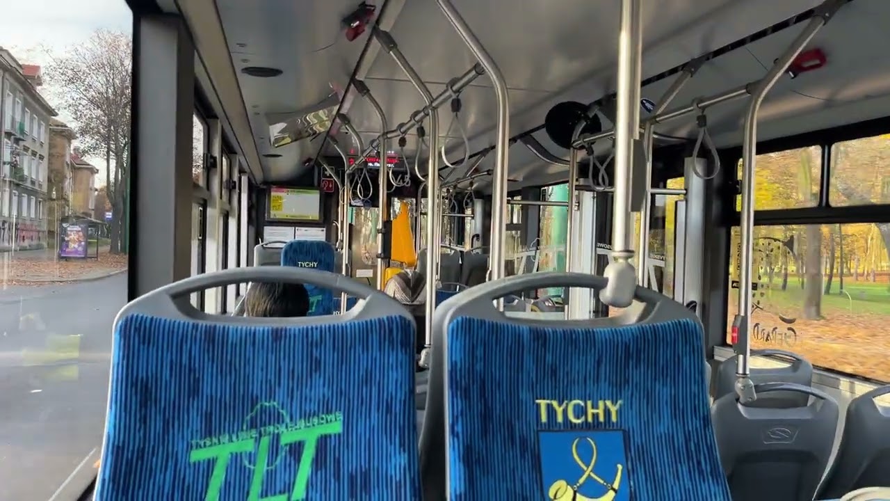 Solaris Trollino 12 #45 - TLT Tychy (ZTM Metropolia) - PRZEJAZD (Linia A)