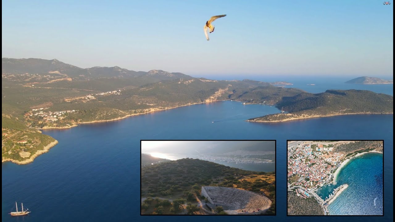 Kalkan ve Çevresi Drone Çekim 4K Ultra HD 60 Fps #kalkan #kaş #finike #meis #demre #günbatımı #tour