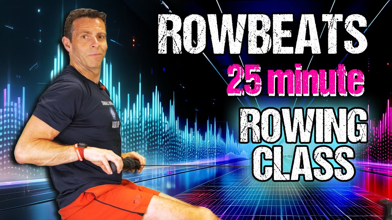 Тренировка RowBeats: 25-минутная энергичная гребля в помещении RowAlong
