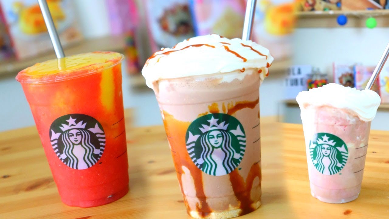¡¡Frappucinos de Starbucks Caseros INSPIRADOS EN POSTRES !! | RebeO