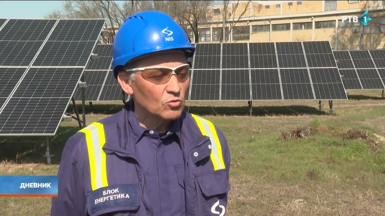 Puštena u rad najveća fotonaponska elektrana NIS-a, godišnja proizvodnja oko 8,7 GWh