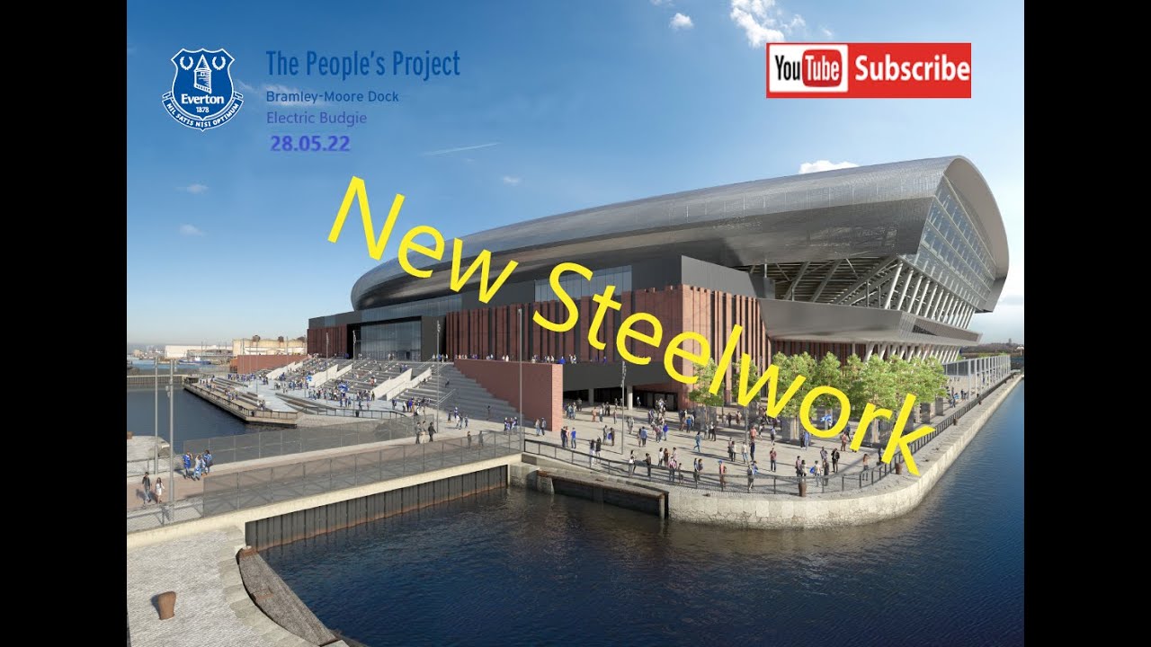 Everton FC - Bramley Moore Dock Stadium Update 28 05 22