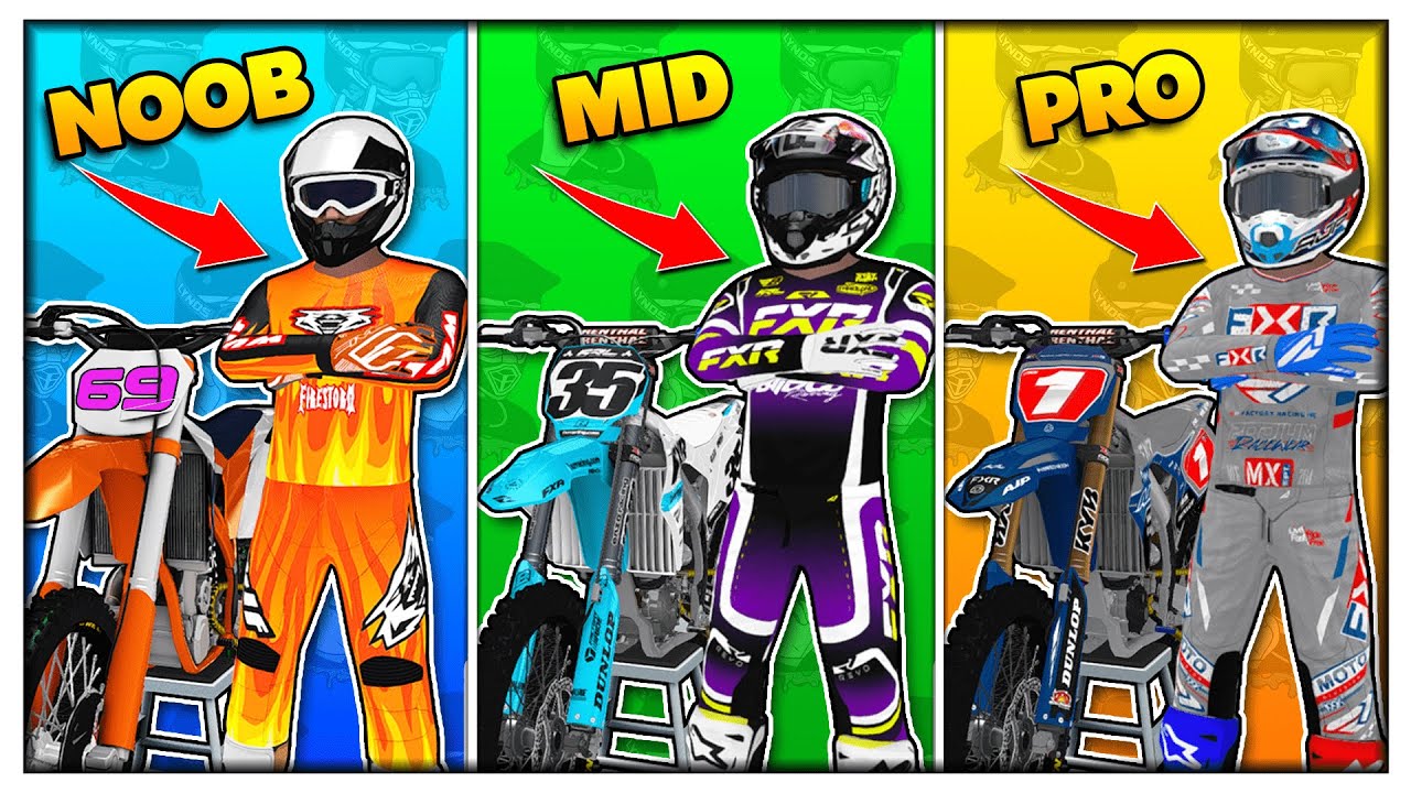 HOW TO GO FROM NOOB TO PRO IN MX BIKES! (5000 Hours of Tips)