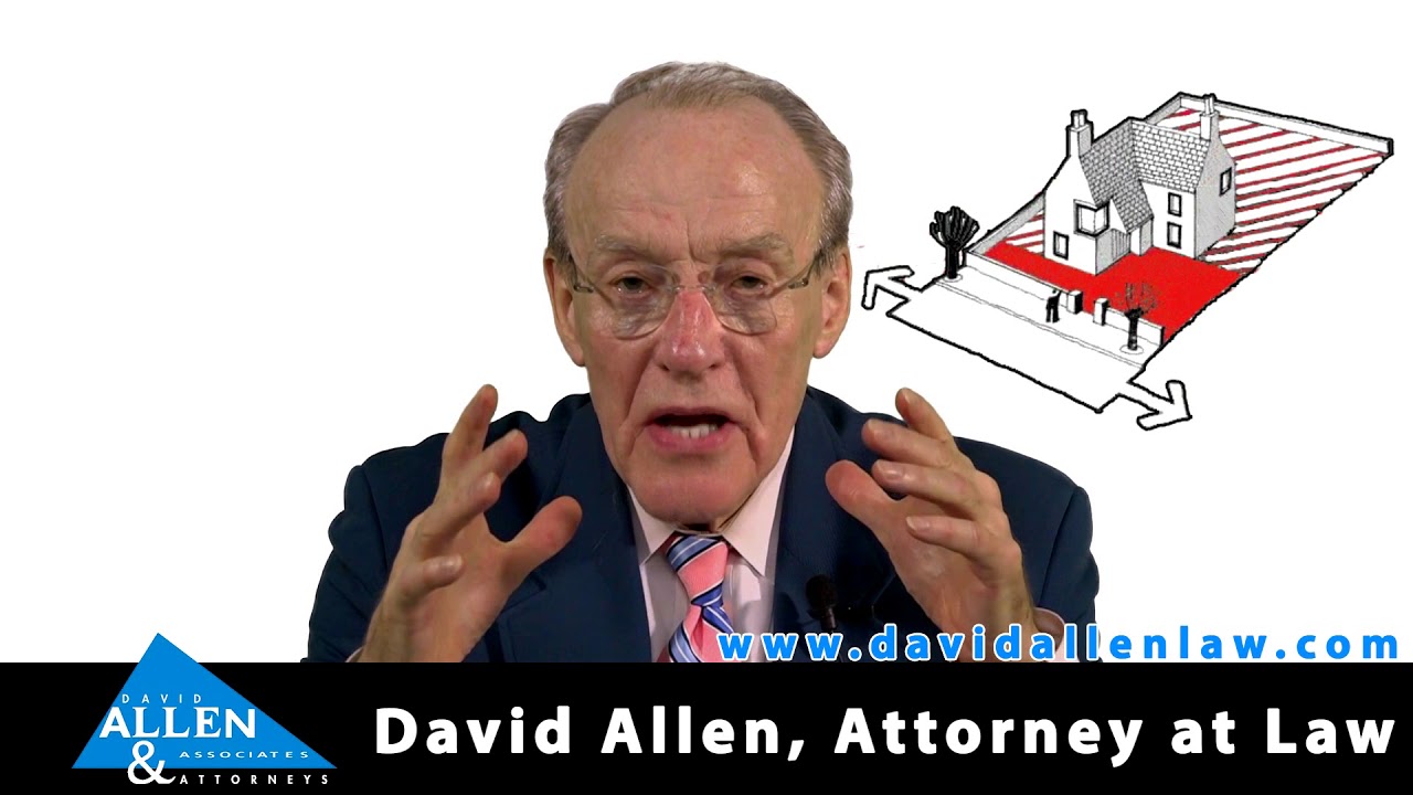 Sacramento, CA - David Allen: The Concept of Curtilage In The Law