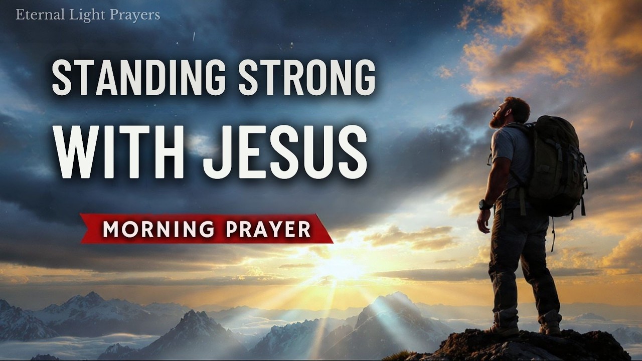 🙏Stand Strong With Jesus | Powerful Morning Prayer to Start Your Day l ✨Eternal Light Prayers