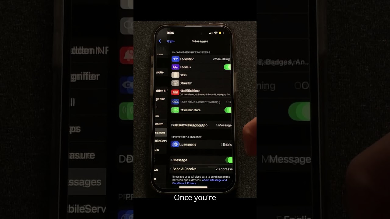 Turn off Read Receipts on iPhone!
