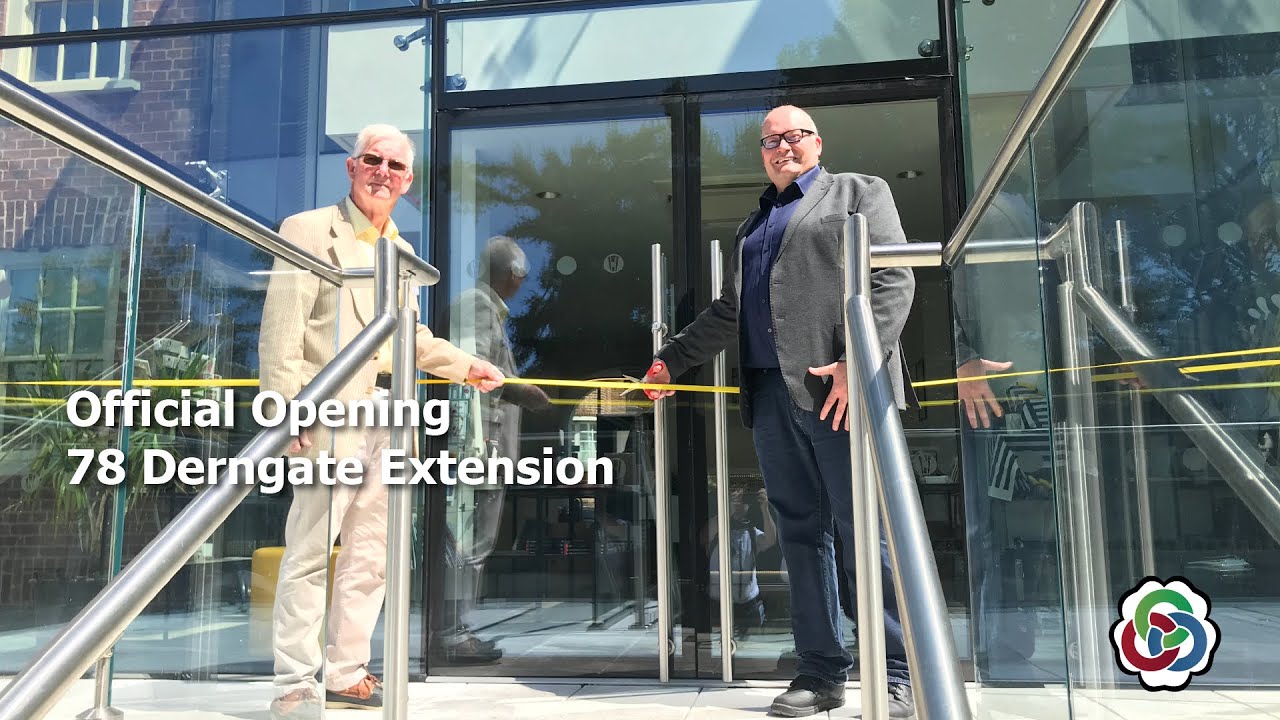 The Official Opening of the 78 Derngate Extension