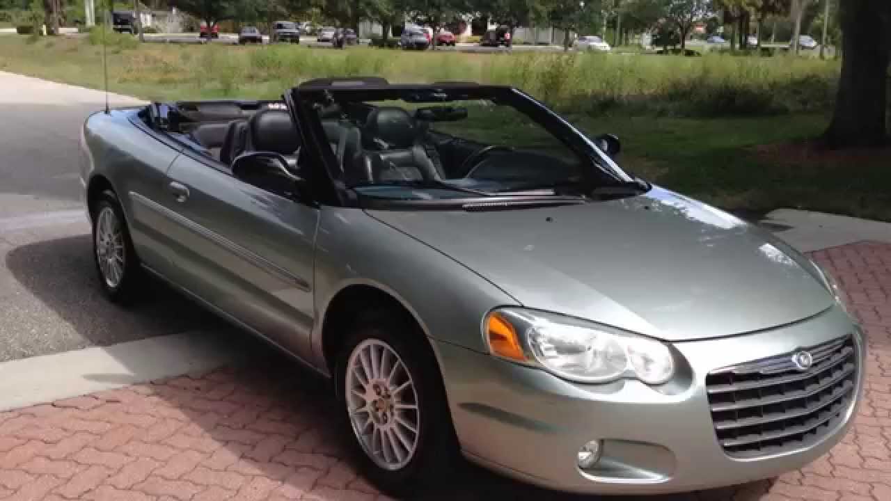 2005 Chrysler Sebring Touring Convertible - View our current inventory at FortMyersWA.com
