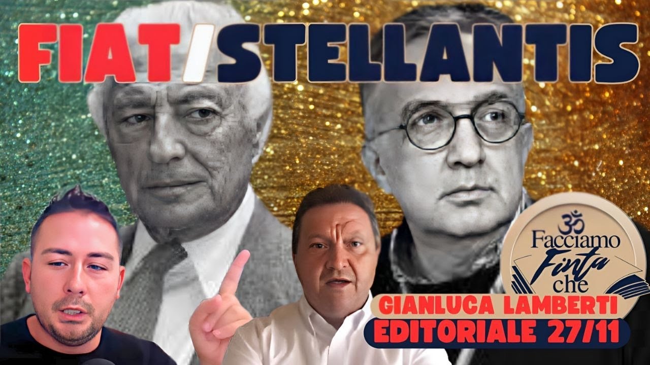 FIAT, STELLANTIS E IL FUTURO DI TORINO con MICHELE PROCLAMATO (Editoriale Speciale)