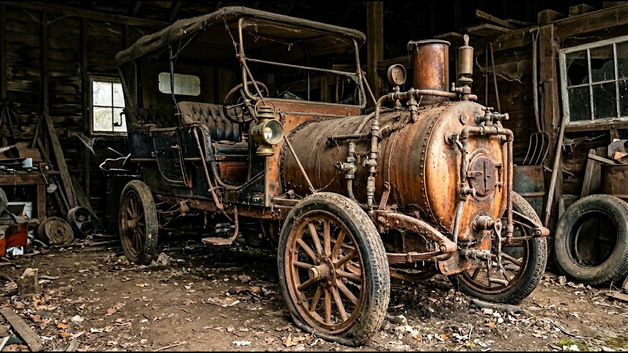 From Forgotten Shed to Open Road – ASMR Rebuild of a 1906 Stanley Steamer
