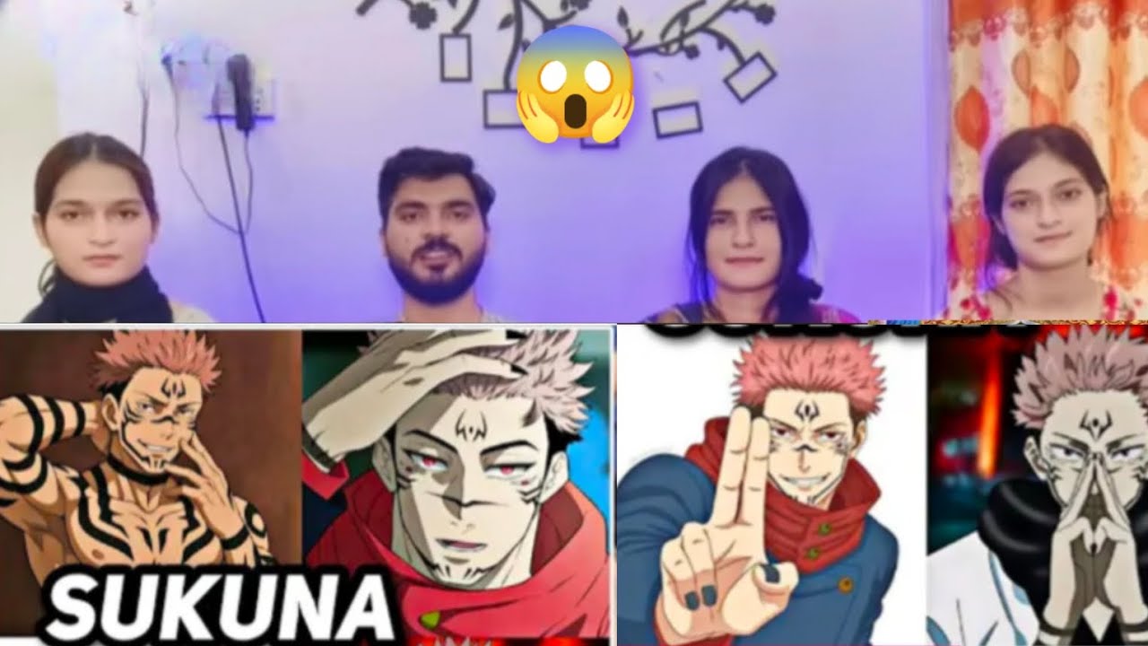 Fast Taim Ryomen Sukuna Dangerous Attitude Reels Reaction 😈🔥 Jujutsu Kaisen 