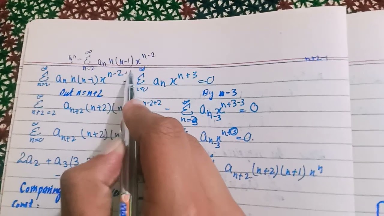 Mathematical method By SM yousuf chapter 10 exercise 10.10 question 3