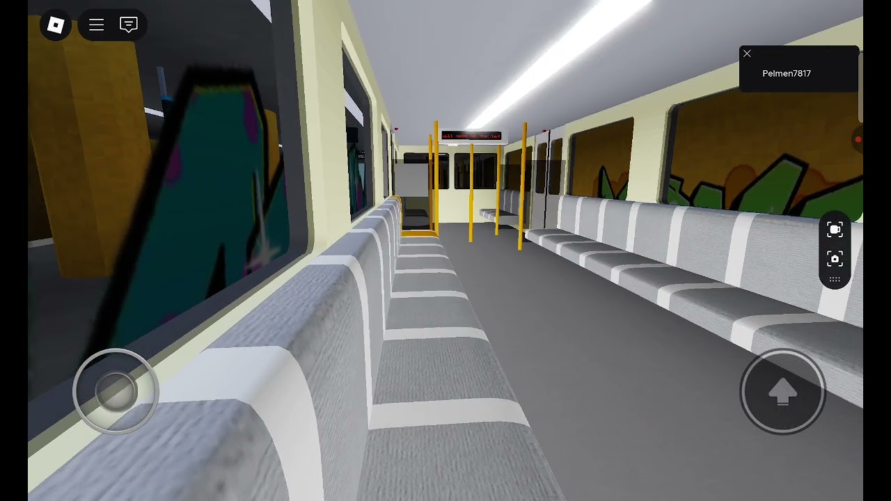 Roblox,Angulan Automatic Subway Transport 2: Metro Ride from Fairwiew to Pinecrest on Graffiti Train