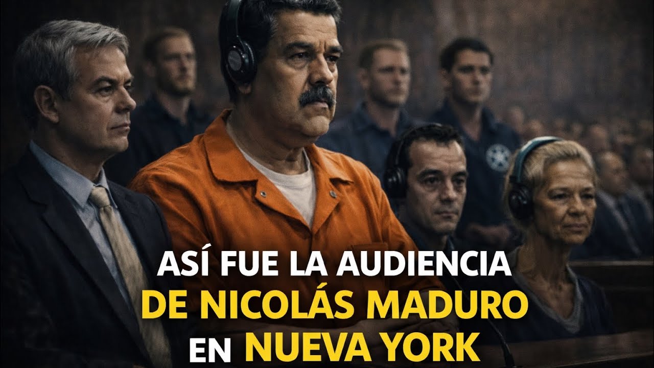 🚨⚖️Así fue la audiencia de Nicolás Maduro en Nueva York: lo que vio el periodista dentro de la corte