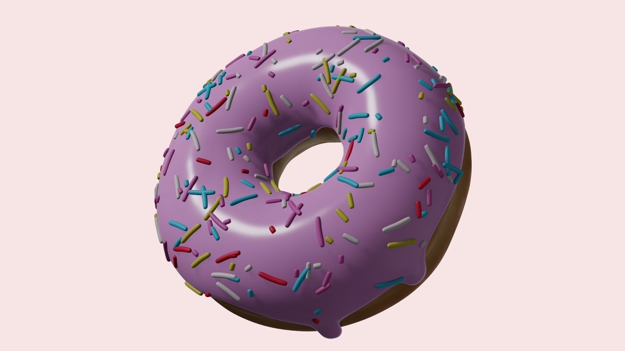 Donut Render - Blender