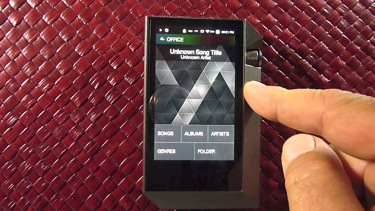 Astell Kern AK240 User Interface