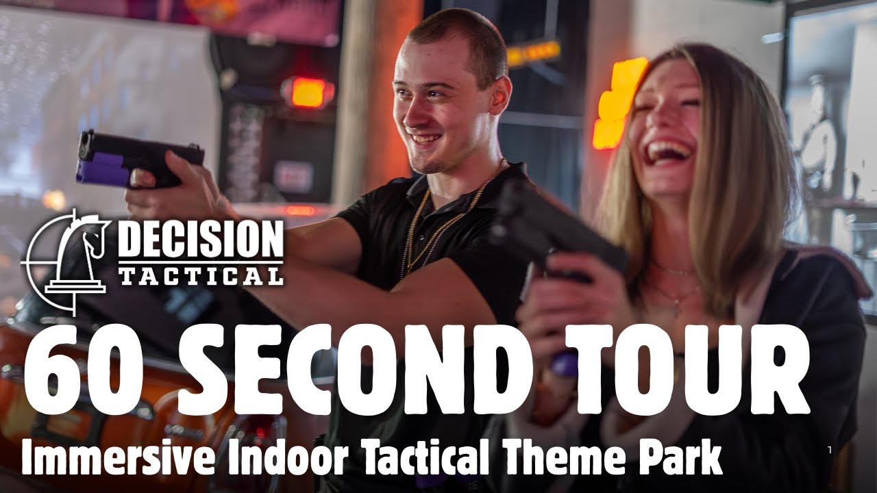 Decision Tactical | Immersive Indoor Tactical Theme Park in North Orlando | 60 Second Tour