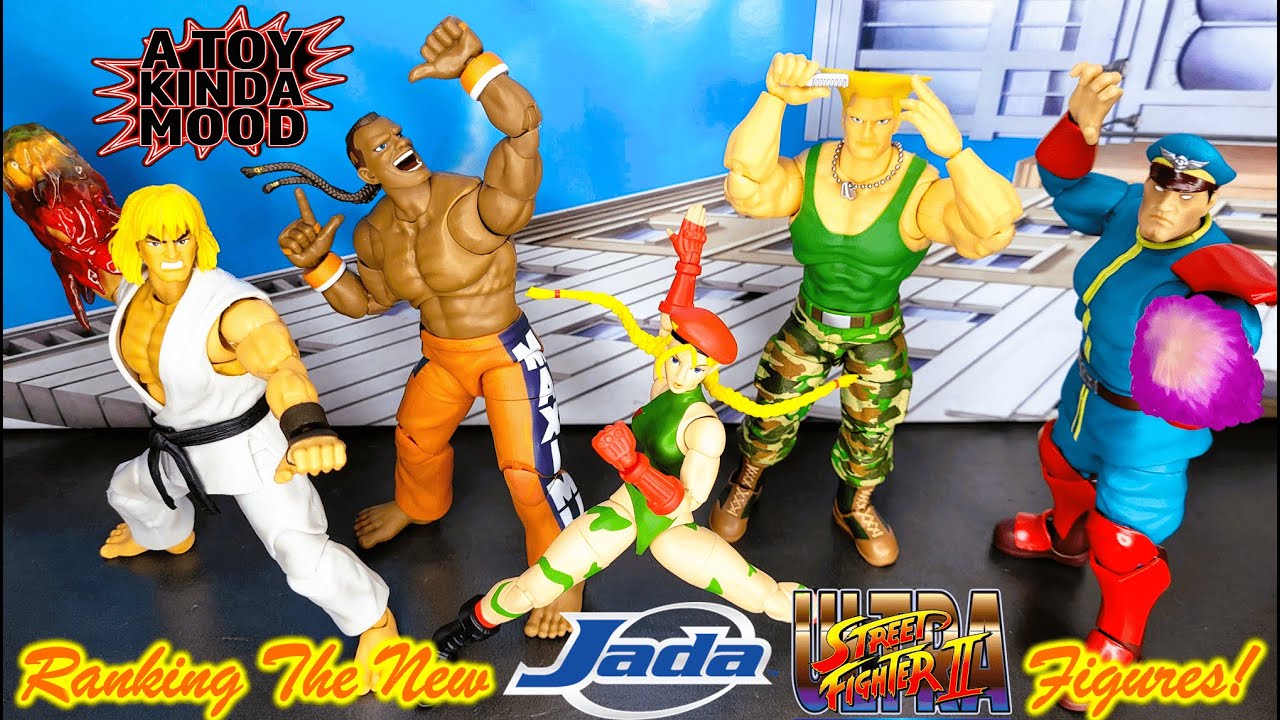 Новый рейтинг фигурок Street Fighter 2 от Jada Toys! Лучшая волна на данный момент?!?!!