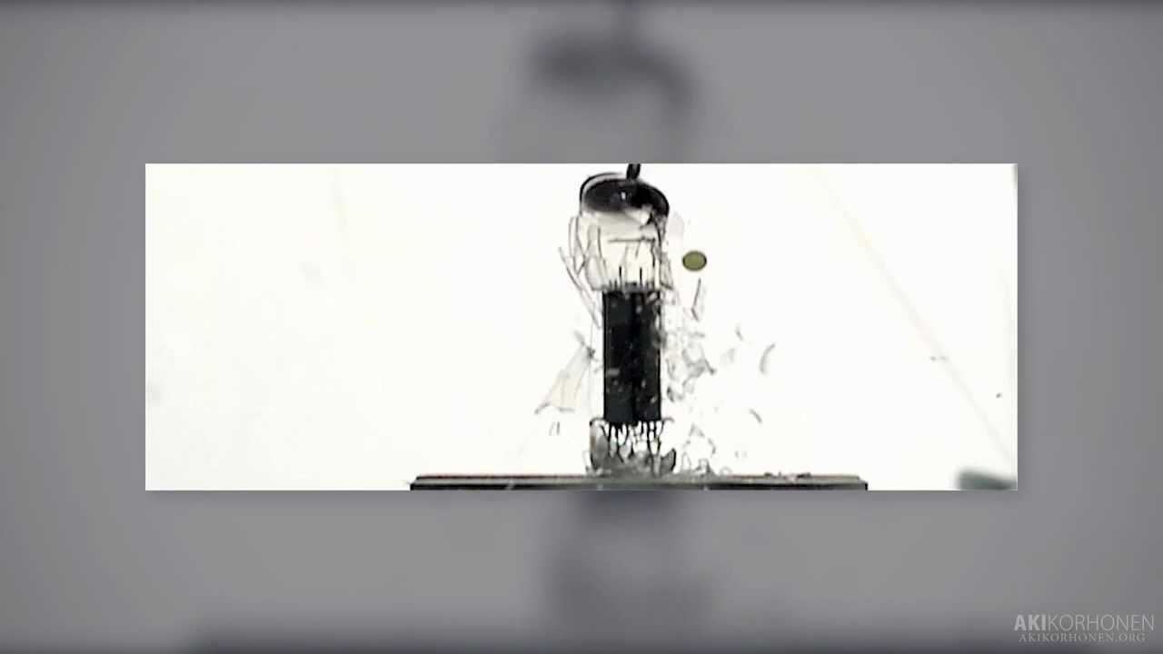 Slow motion destruction