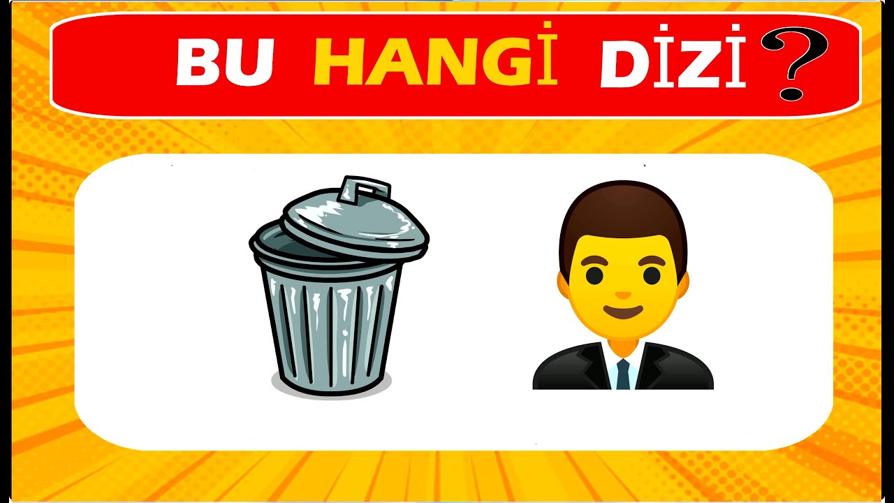 Emojilerden Popüler Türk Dizi Bulmaca - Yerli Dizi Bulmaca - Emoji Bulmaca