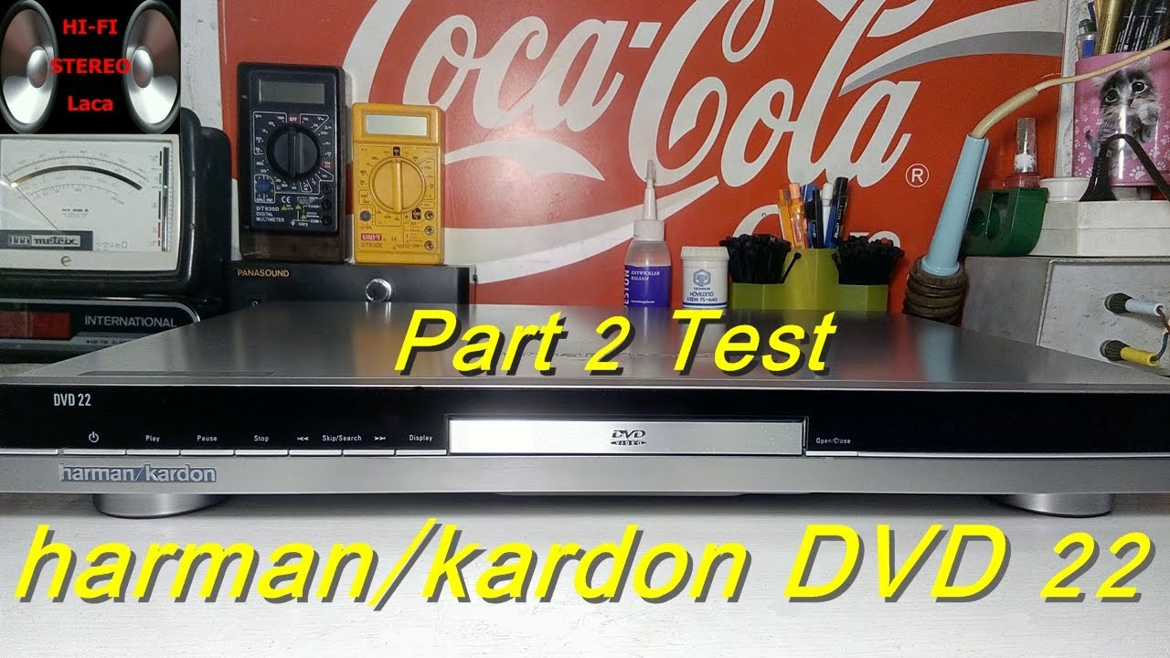 harman/kardon DVD 22 DVD Player (2004-05) Part 2 Test ●