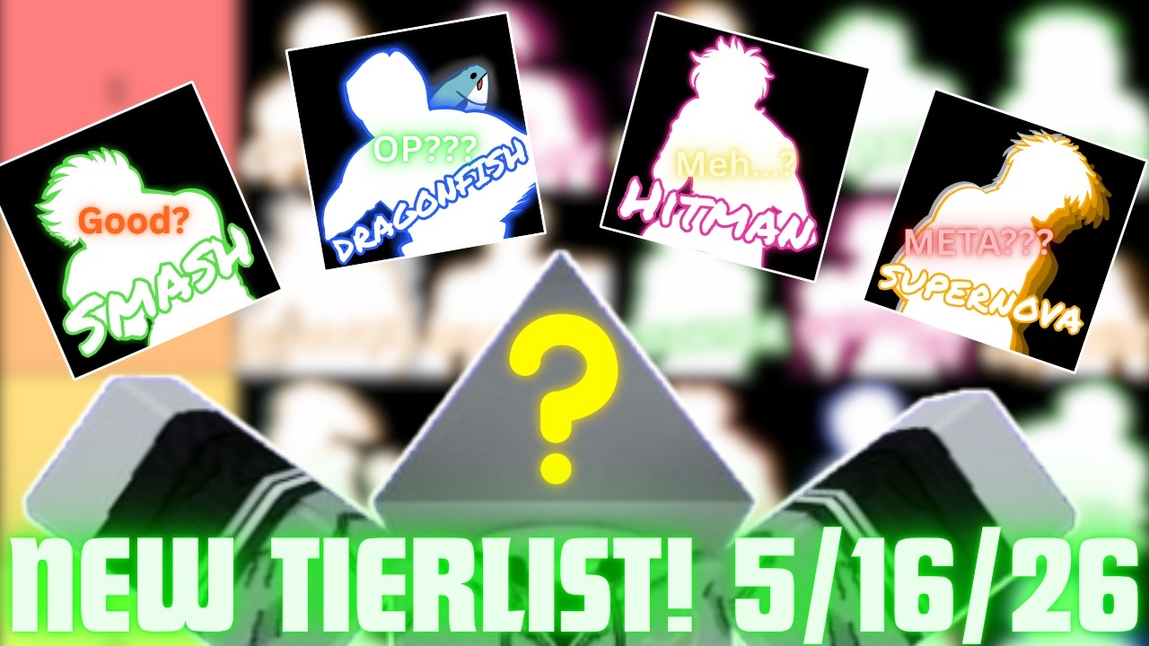 UBG'S NEWEST TIERLIST! 5/16/26 - UNTITLED BOXING GAME