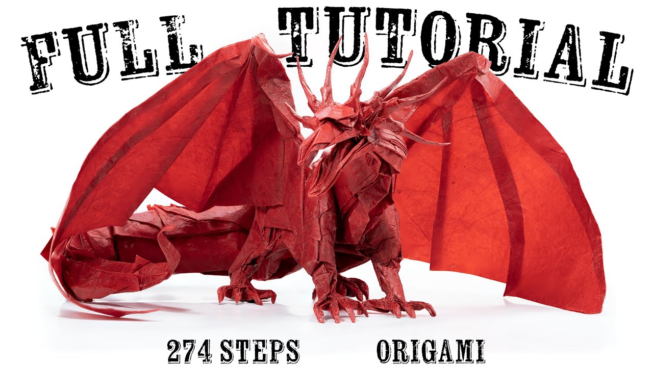 Origami Ancient Dragon (Satoshi Kamiya) The Ultimate Tutorial
