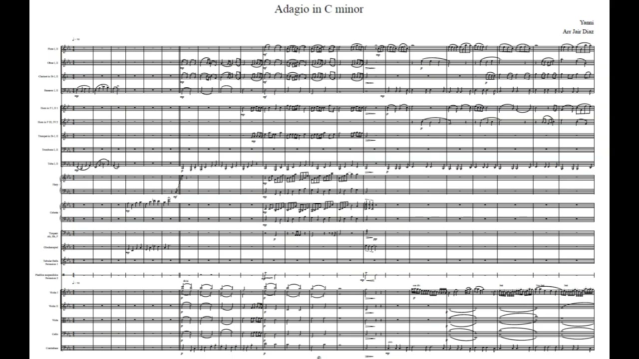 Adagio in C minor