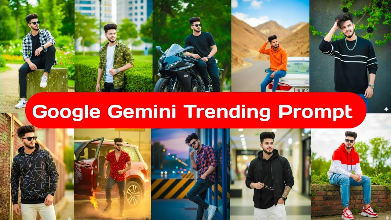Google Gemini 100 Trending Prompt 🔥| Google Gemini Photo Editing Kaise Kare |