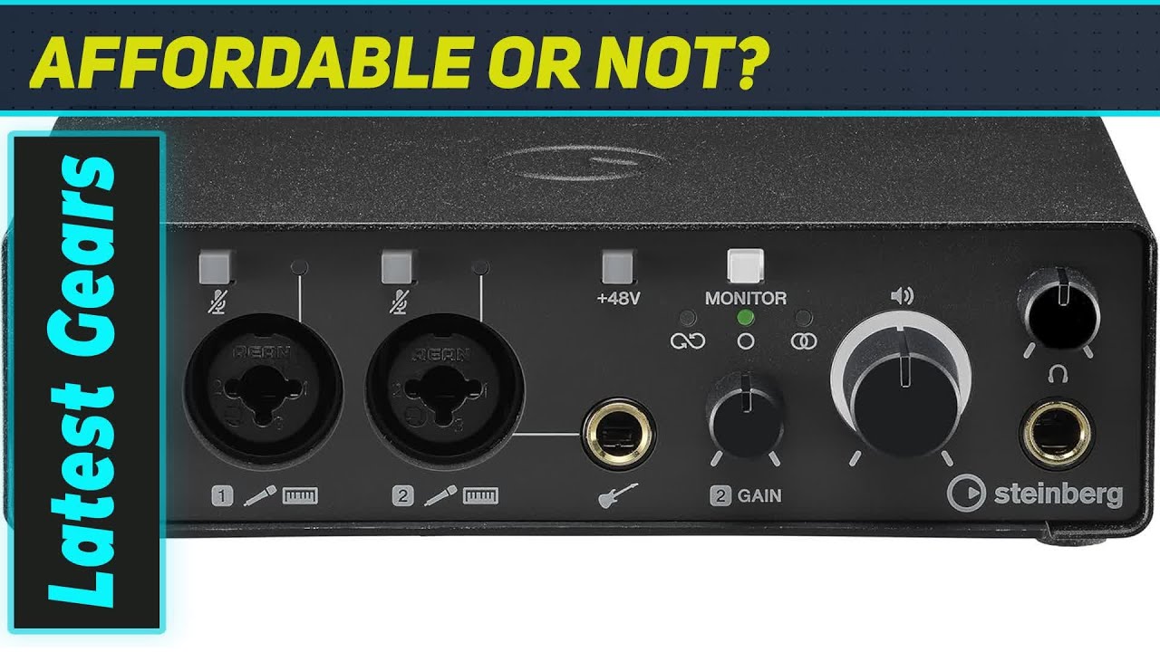 `Steinberg IXO22: The Best Compact Interface for Music & Livestreaming