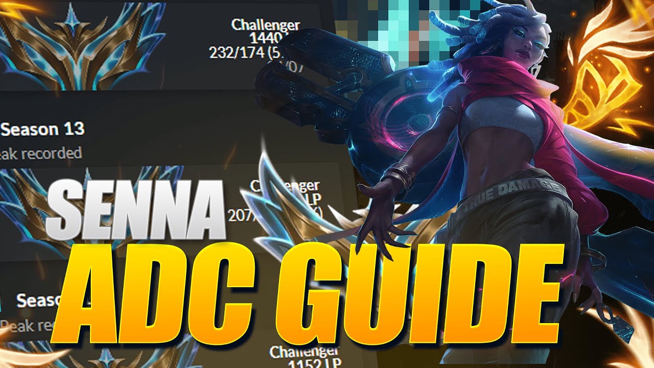 The ONLY SENNA ADC GUIDE You Will EVER NEED | Reptile9LoL