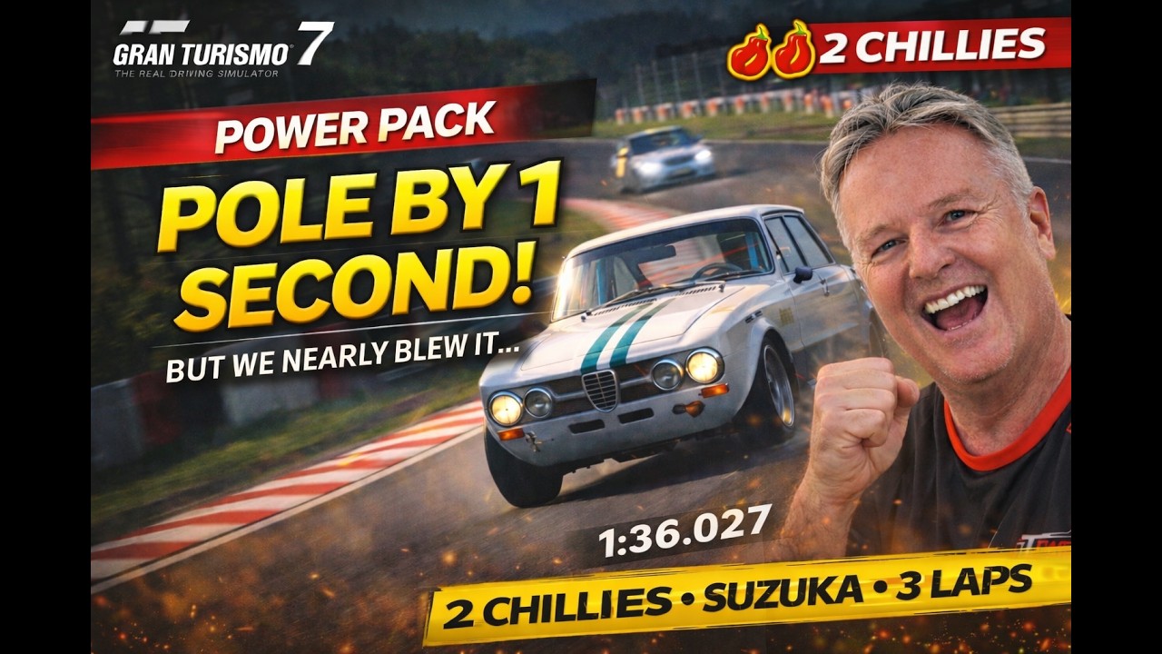 Gt7 Powerpack How to win 2 Chillis Hakosuka at Suzuka  Guilia Veloce  71