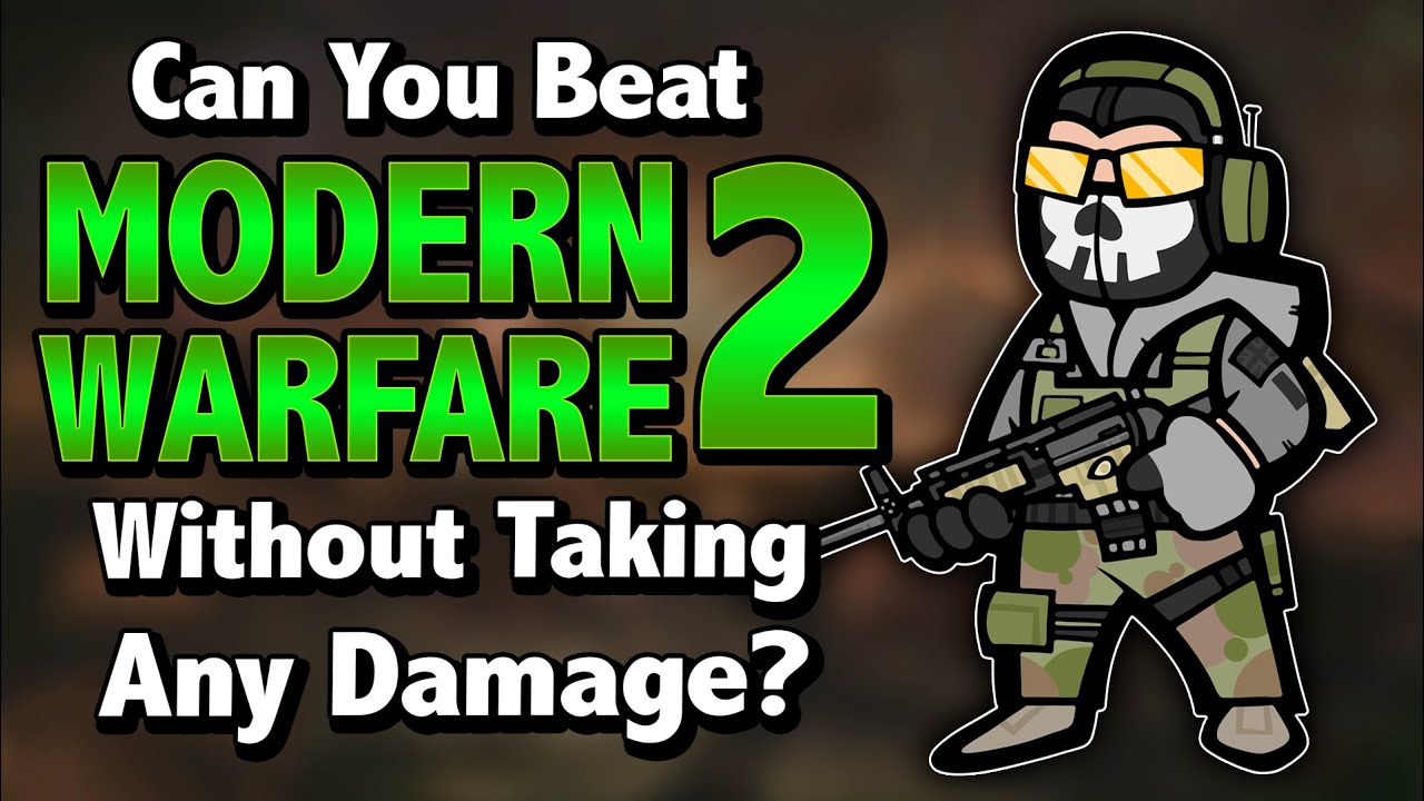 Can You Beat Modern Warfare 2 Without Taking Any Damage?