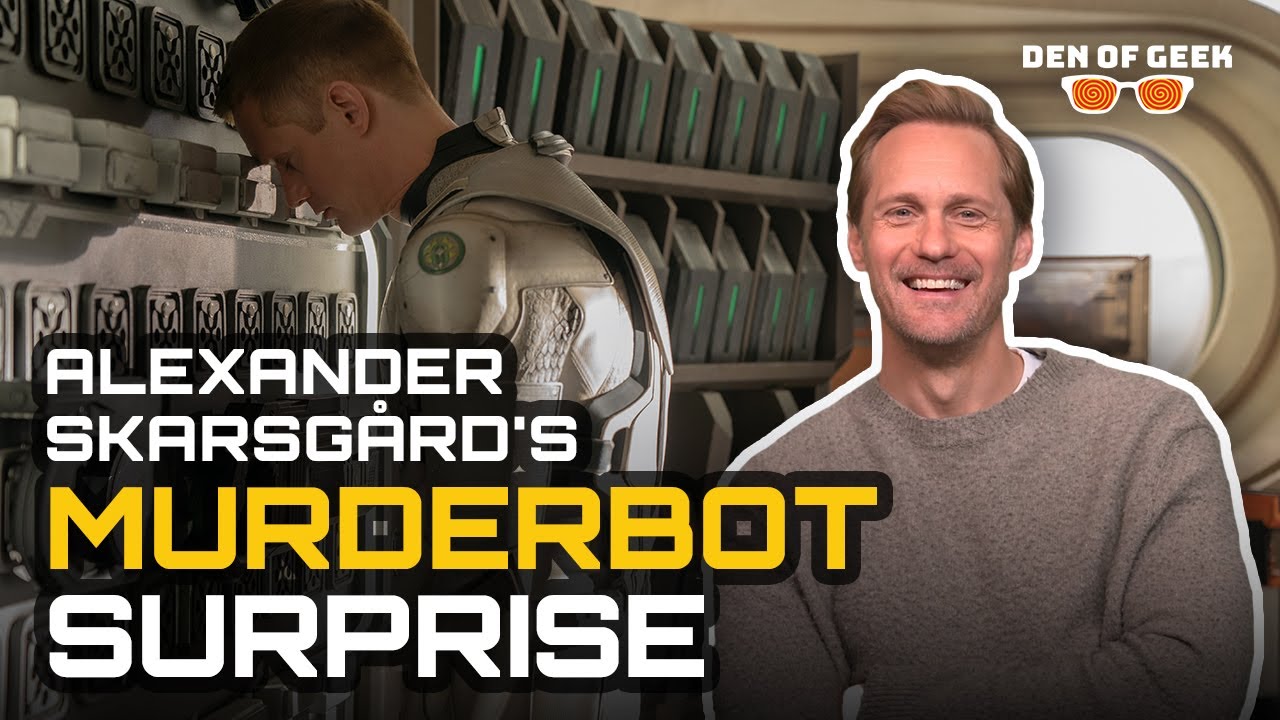 Alexander Skarsgård Didn't Realize at First MURDERBOT is a Procrastinator Like the Rest of Us