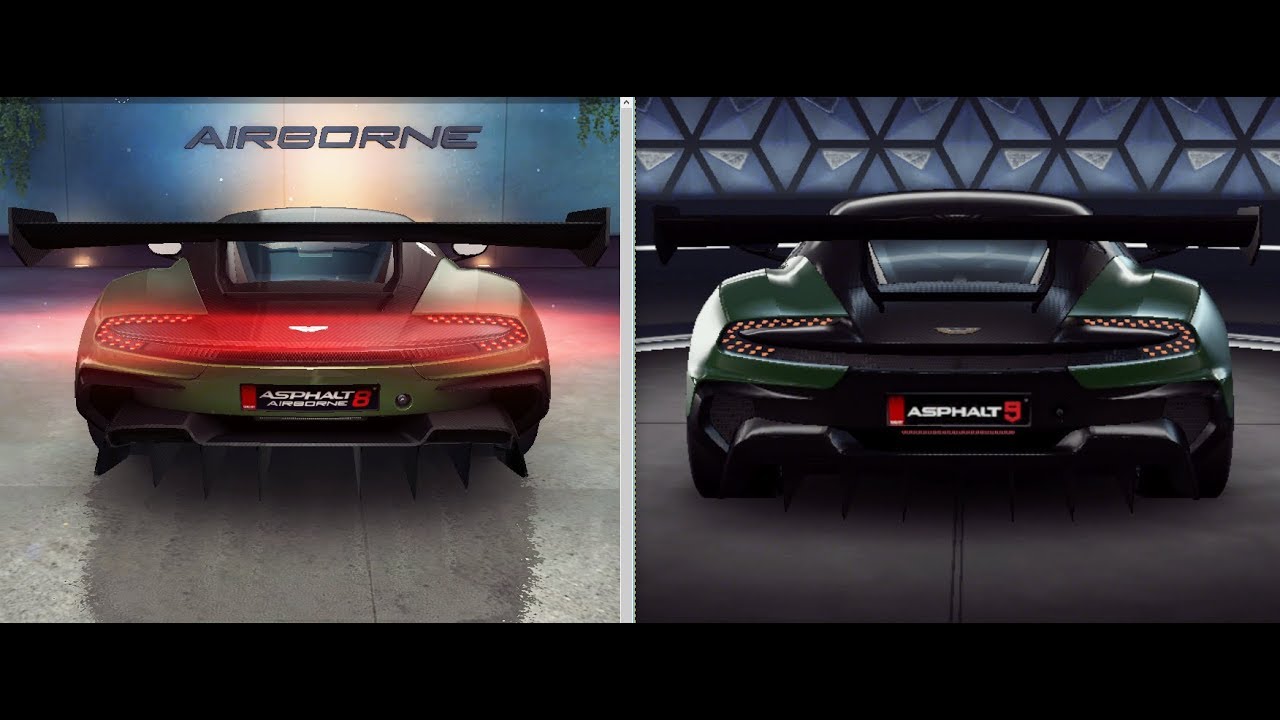 ASPHALT 9 VS ASPHALT 8 OVERALL COMPARISON *Which One's Better?*