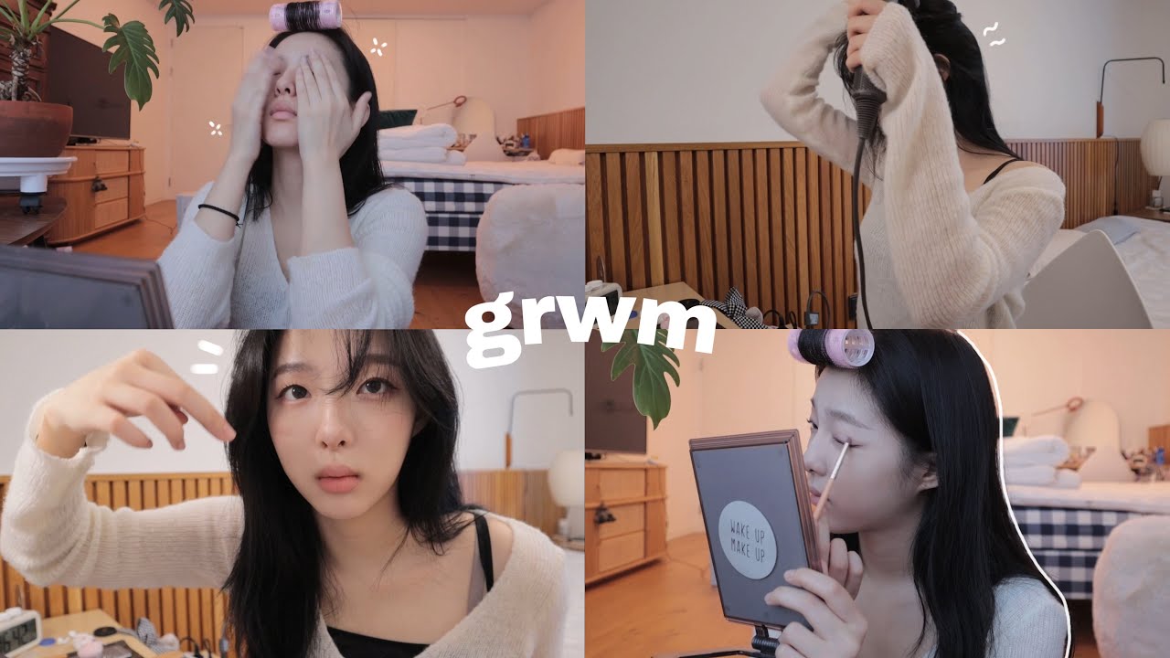 grwm| 조용히 같이 준비해요 3탄💬