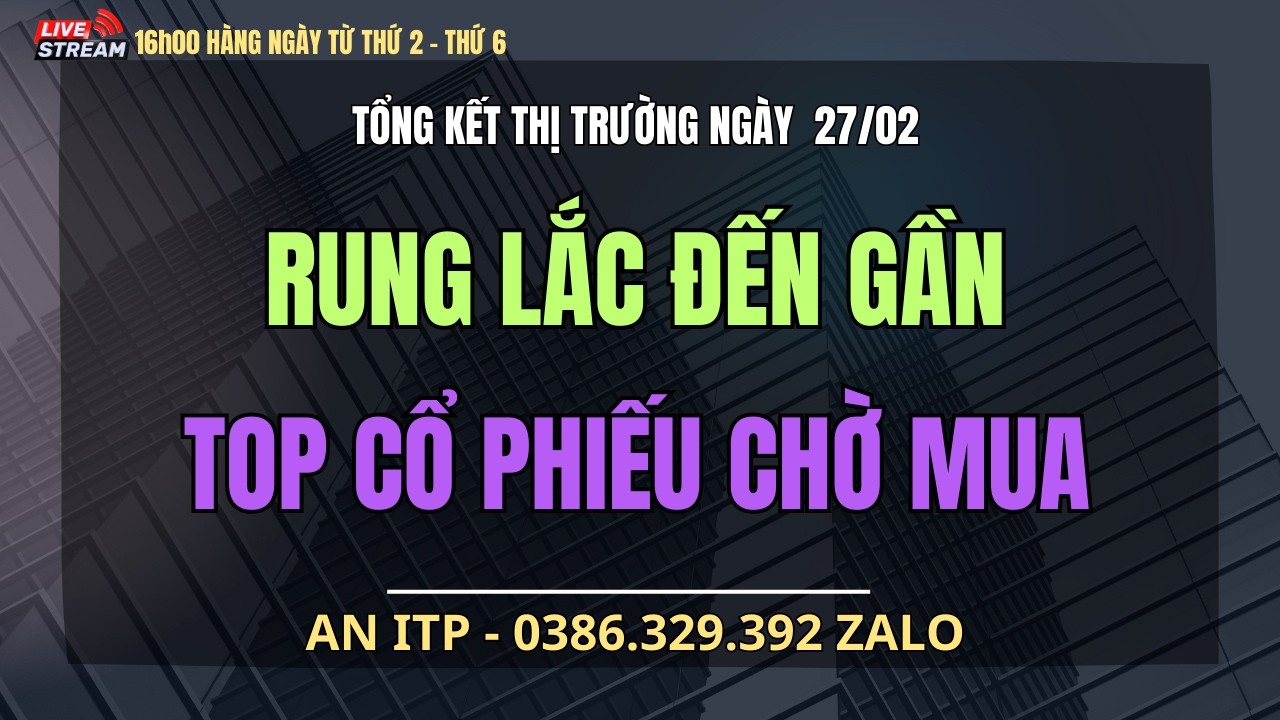 Giải Phẫu Sau Giờ Khớp Lệnh | Rung Lắc Đến Gần | Top Cổ Phiếu Tiềm Năng