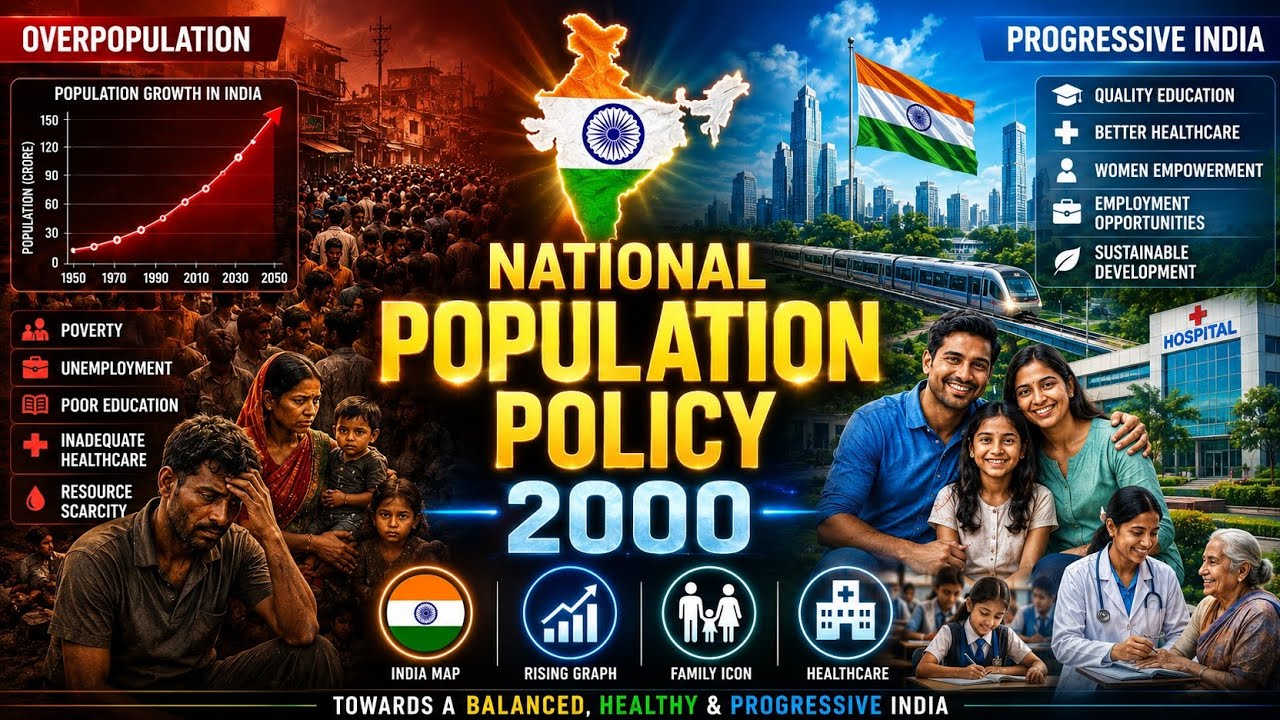 India&rsquo;s National Population Policy 2000 | Objectives & Features 
