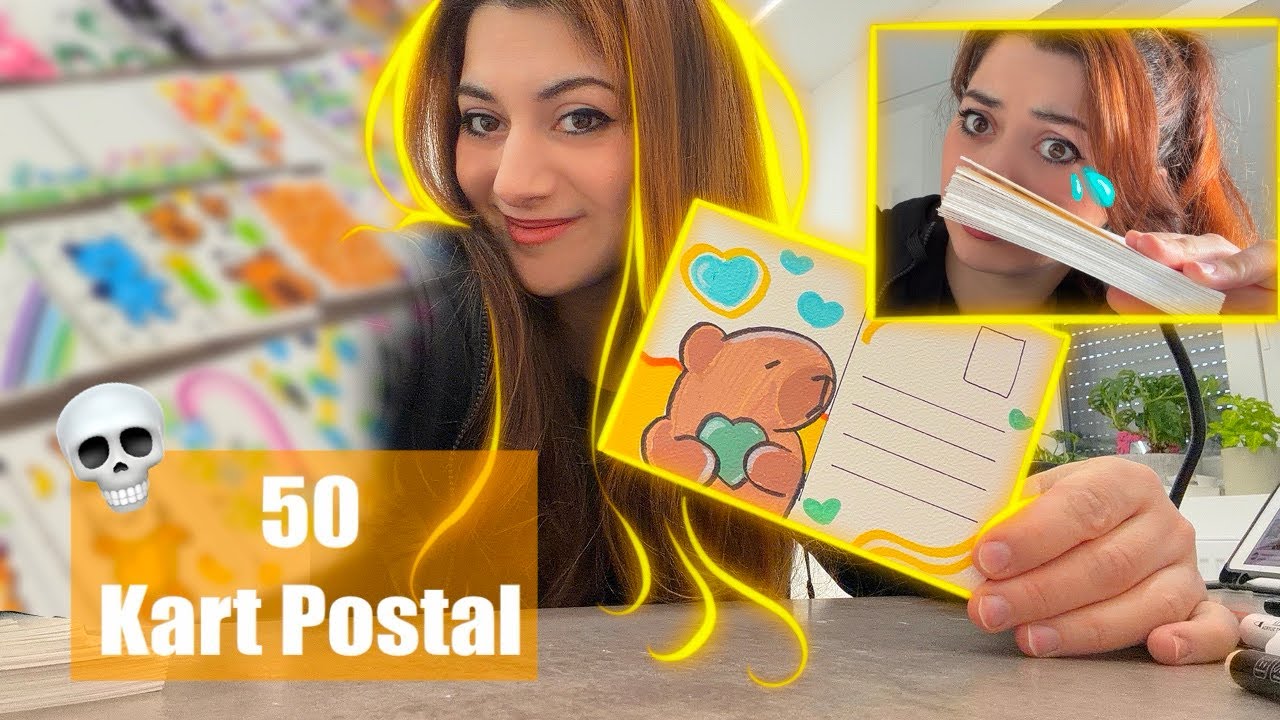 50 KART POSTAL YAPIYORUM!📝 (help💀)