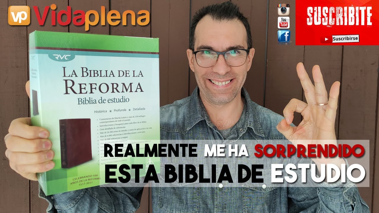 BIBLIA DE LA REFORMA Luterana | GRATA SORPRESA | Reseña completa de forma y contenido