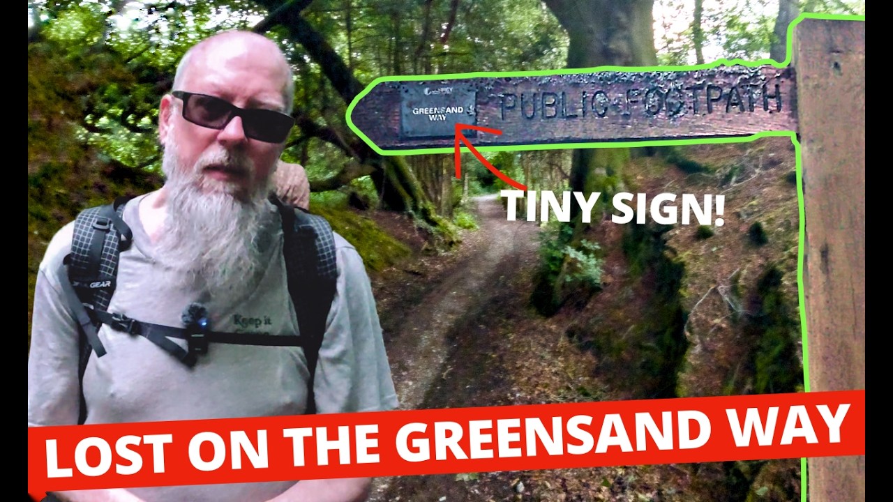 Wild Camping On Leith Hill and Walking the Greensand Way