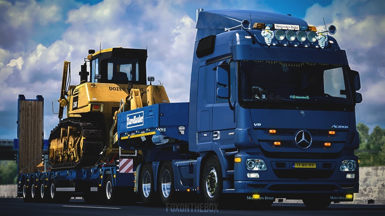 Mercedes Actros MP3 Reworks – ByCapital v 4.0 | Euro Truck Simulator 2 Mod