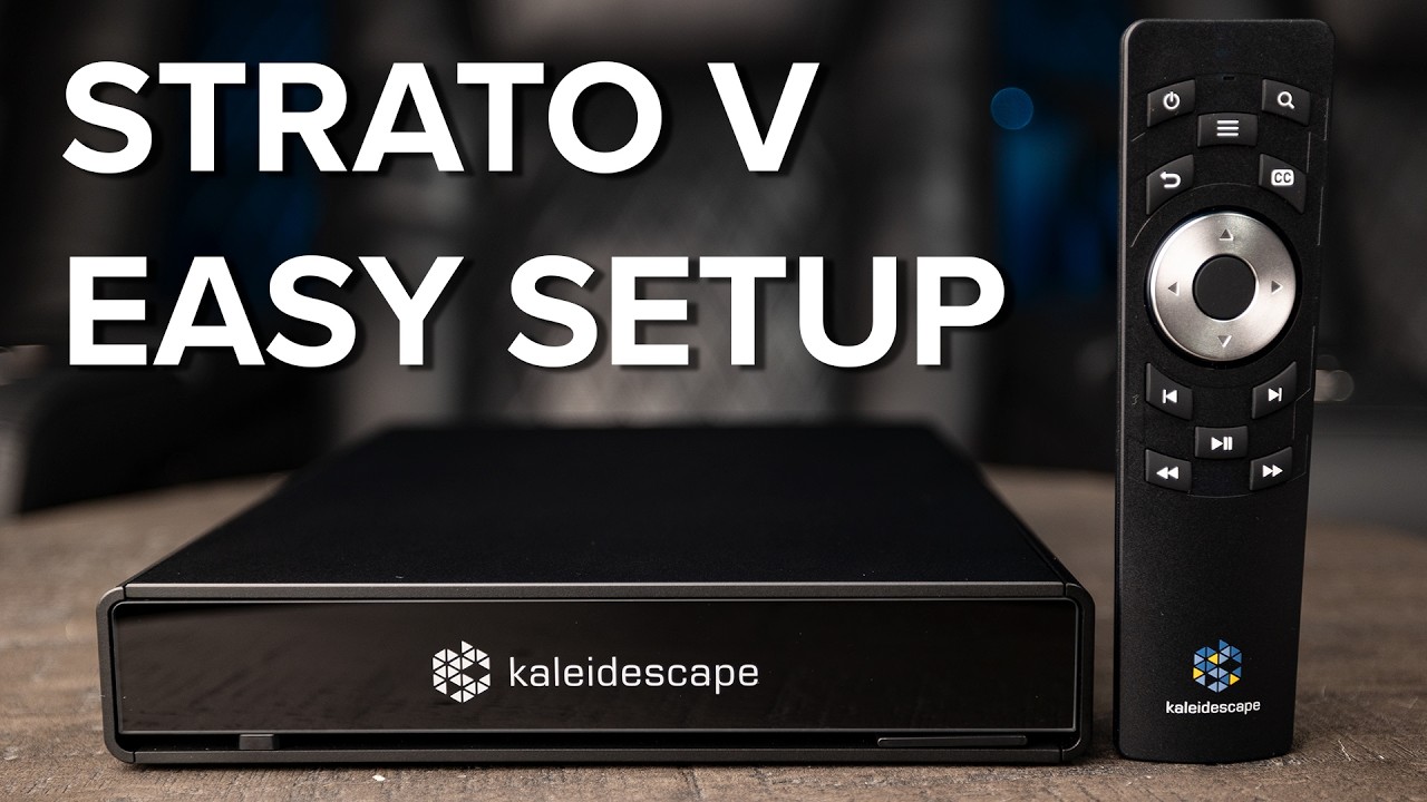 How to Setup the NEW Kaleidescape Strato V Movie Player
