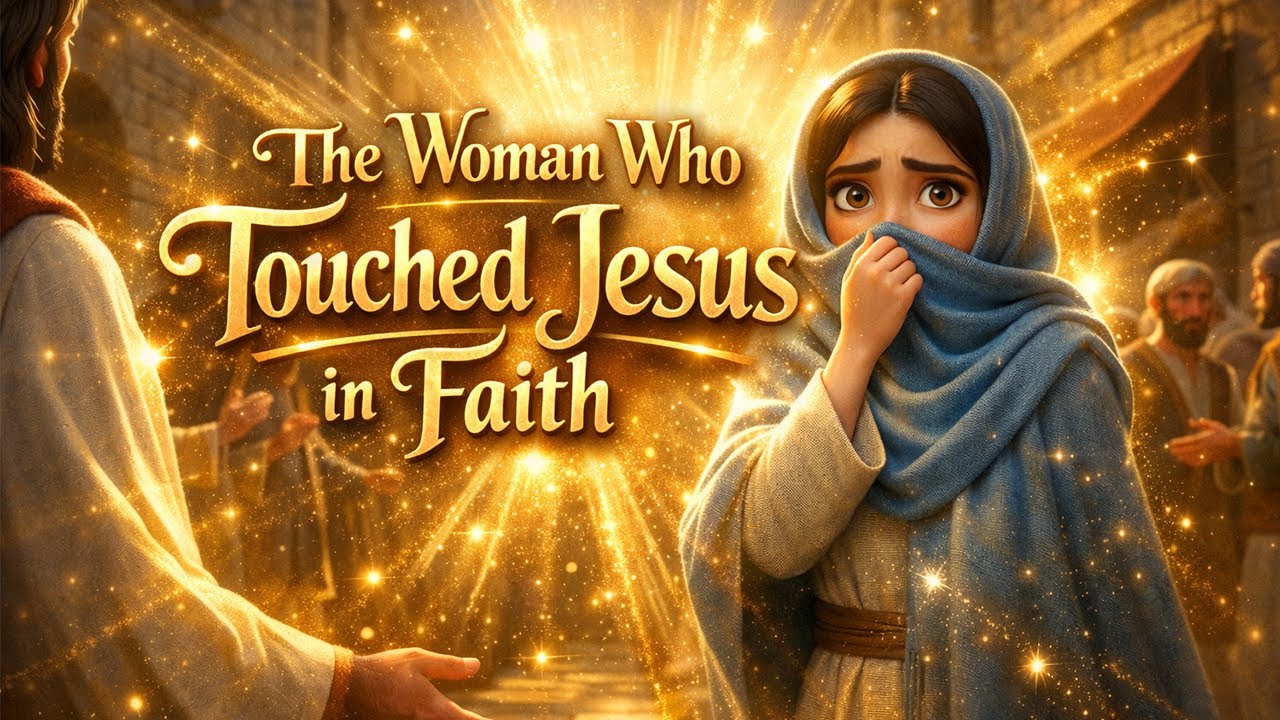 The Woman Who Touched Jesus in Faith | A Powerful Bible Story of Faith | AI Animation (English)