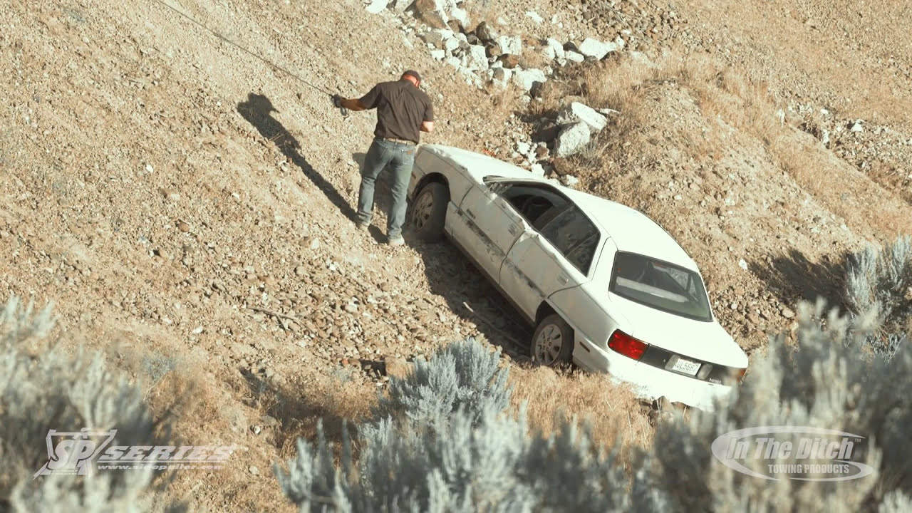 SidePuller Recovery Episode 10/10 - Recover a Vehicle Over an Extreme Embankment Using a SidePuller