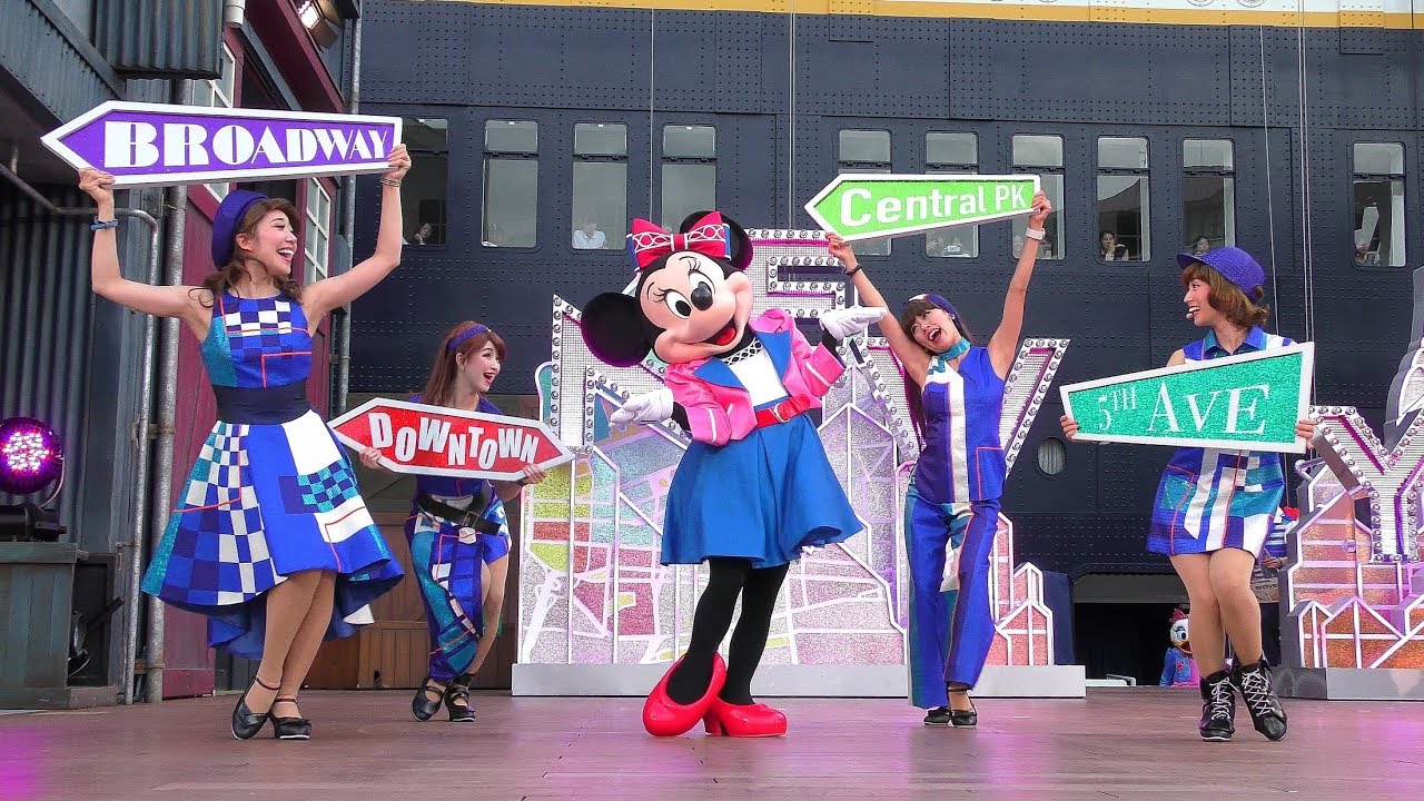 ハロー、ニューヨーク！(最前列でダンサーさんメイン)【TDS】2019/7/23(火)〔2回目〕